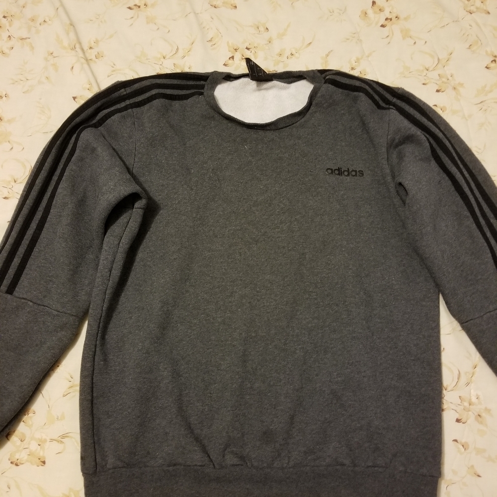 Grey adidas sweater